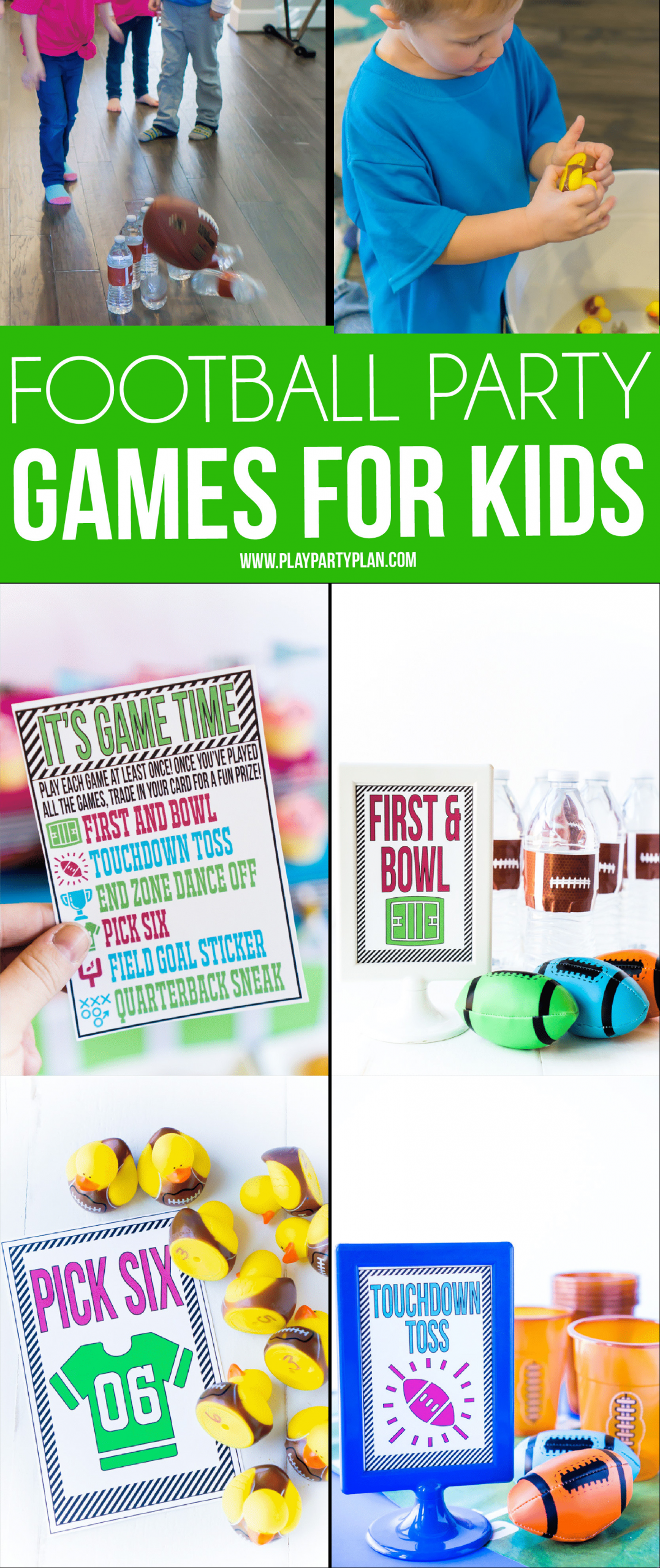 Football Party Ideas For Kids
 Football Party Games for Kids and Other Touchdown Worthy