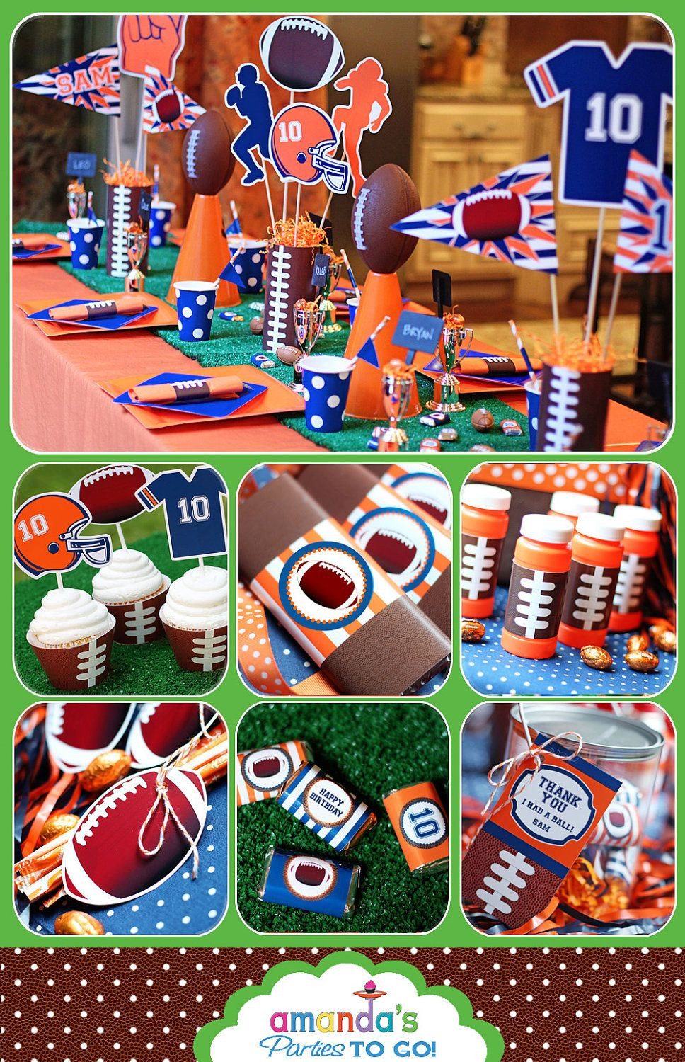 Football Party Ideas For Kids
 Football Party Decorations