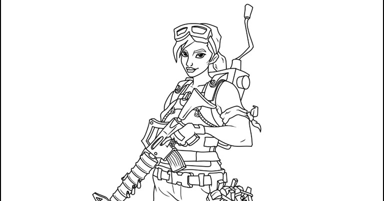Fortnite Coloring Pages For Kids
 Best Fortnite Coloring Pages Printable FREE COLORING