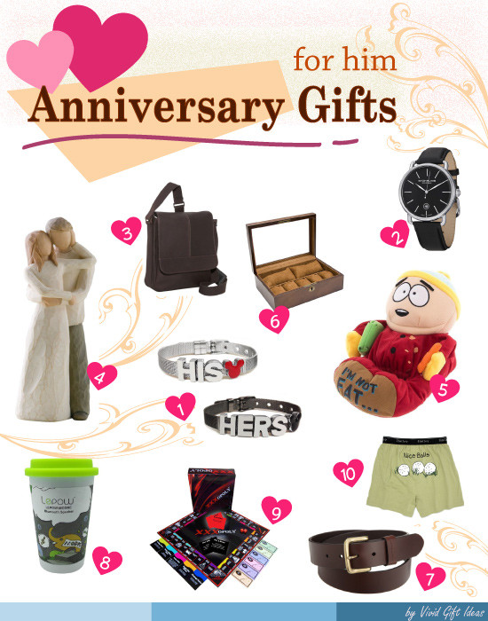 Fourth Anniversary Gift Ideas For Him
 Best Anniversary Gift Ideas for Him Vivid s Gift Ideas
