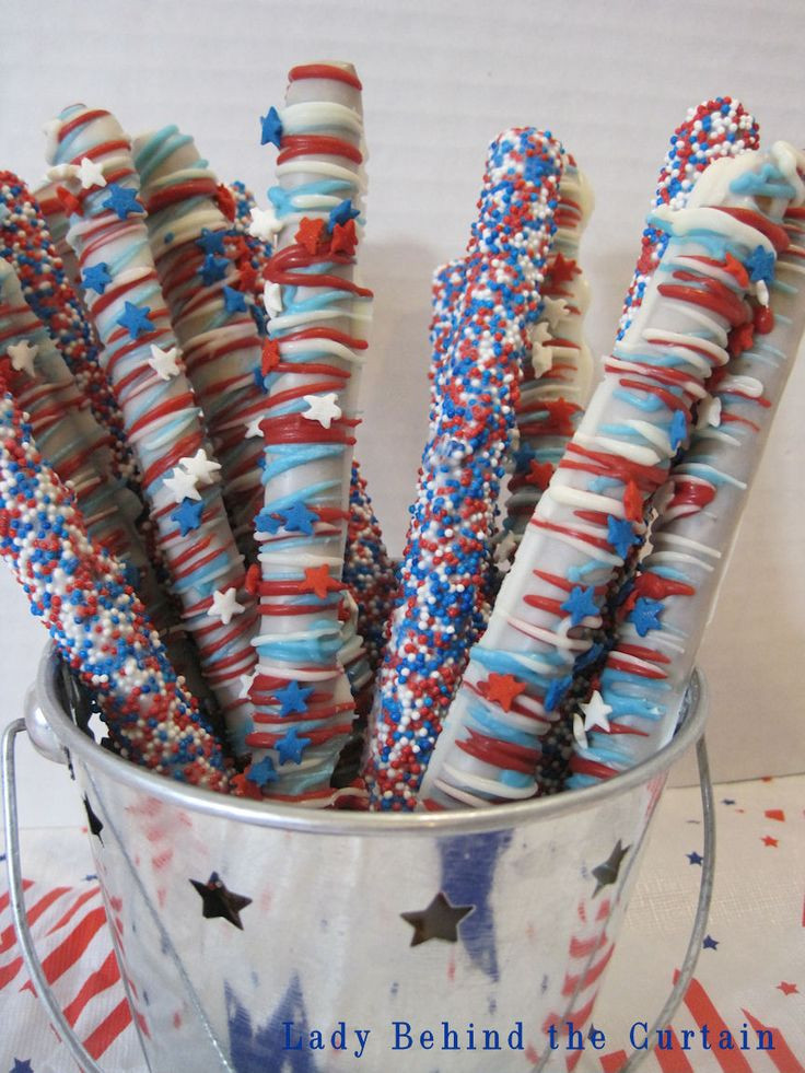 Fourth Of July Pretzels
 Pin by Michelle Bolton on 4th of July