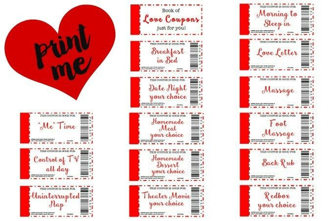 Free Gift Ideas For Boyfriend
 Free Printable Love Coupons The Perfect Gift
