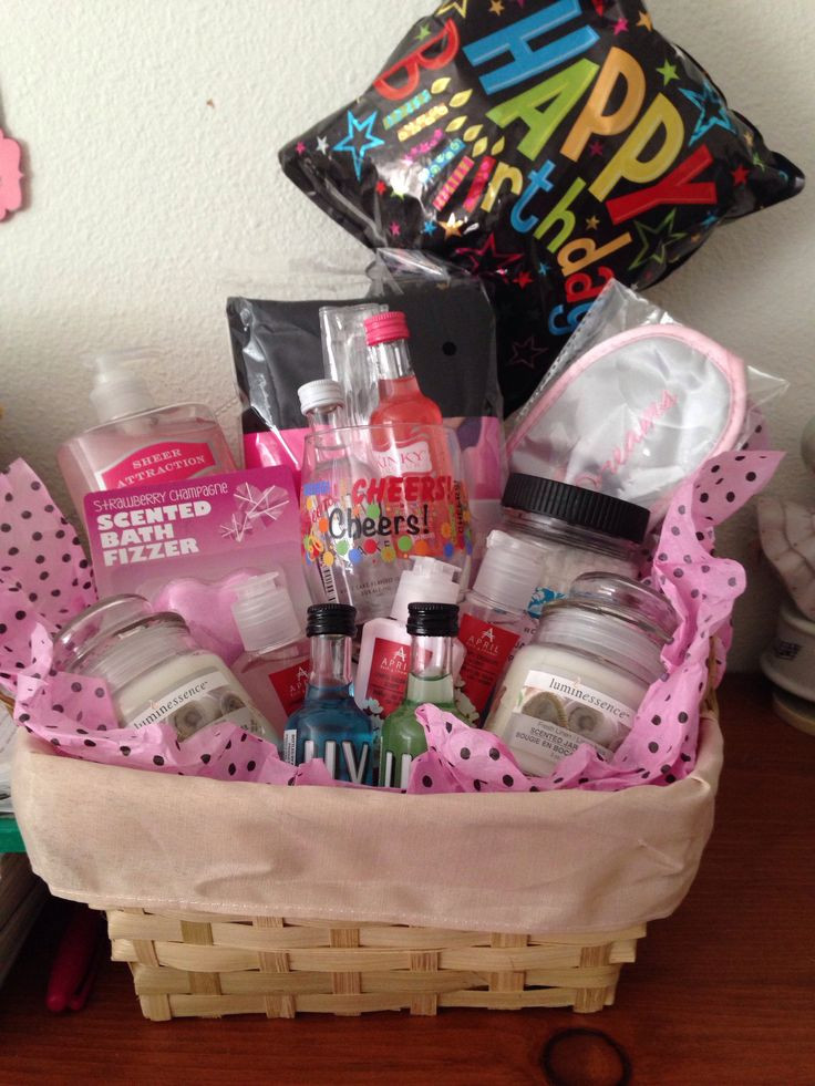 Friend Birthday Gift Ideas Girl
 Gift basket I put to her for my Besties Bday laurarivas