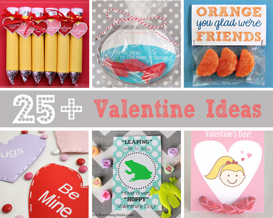 Friend Valentines Day Gift Ideas
 25 DIY School or friend Valentine Ideas