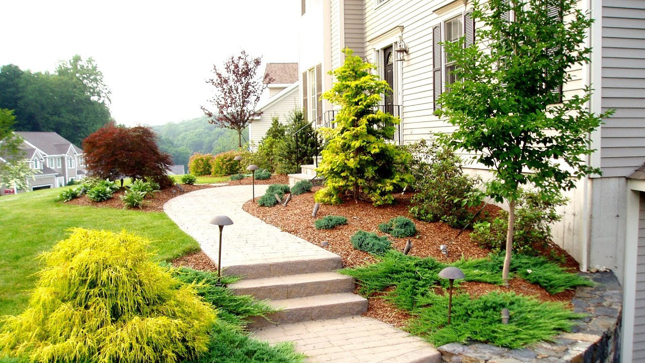 Front Yard Landscape Design Ideas
 Front Yard Landscaping Ideas by a Trumbull CT Landscaper