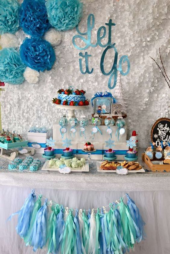 Frozen Birthday Party Ideas
 32 Elegant And Funny Frozen Kids’ Party Ideas Shelterness