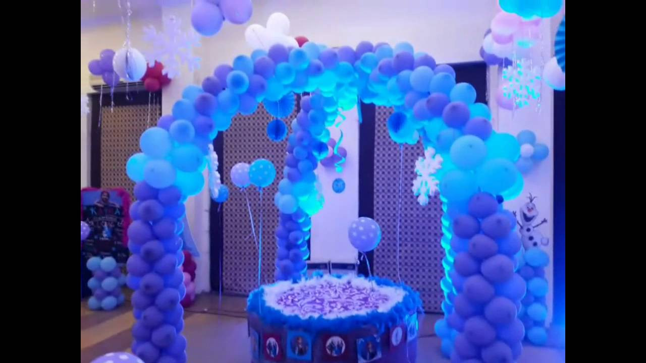 Frozen Birthday Party Ideas
 Frozen Theme Birthday Party