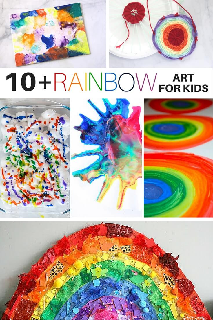 Fun Art For Kids
 10 Rainbow Art Activities for Kids ⋆ Sugar Spice and Glitter
