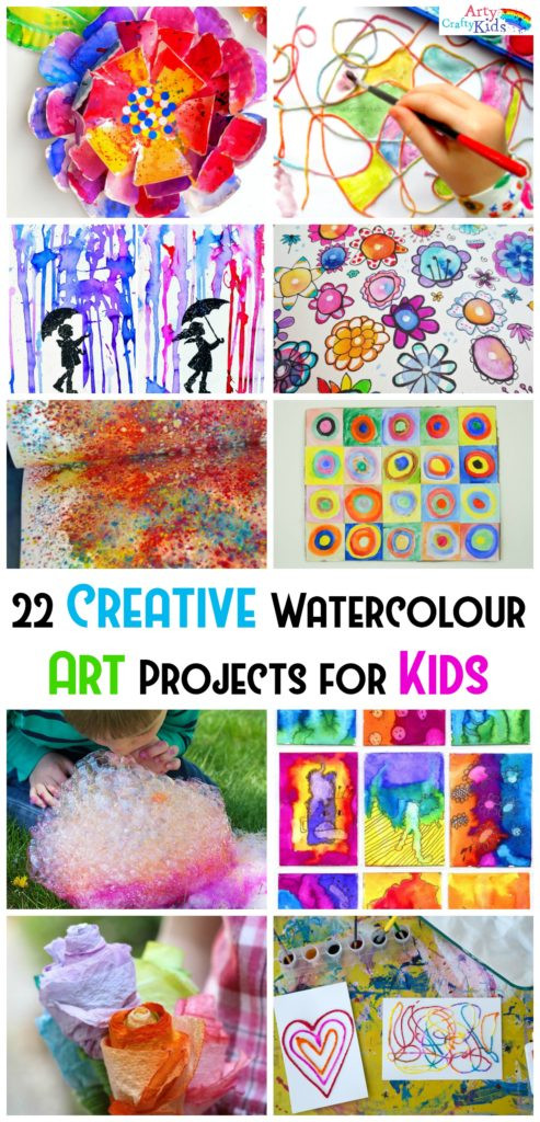 Fun Art For Kids
 Creative Watercolor Art Projects for Kids