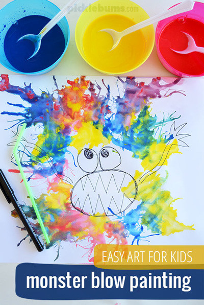 Fun Art For Kids
 20 easy art projects for kids that turn out AMAZING It