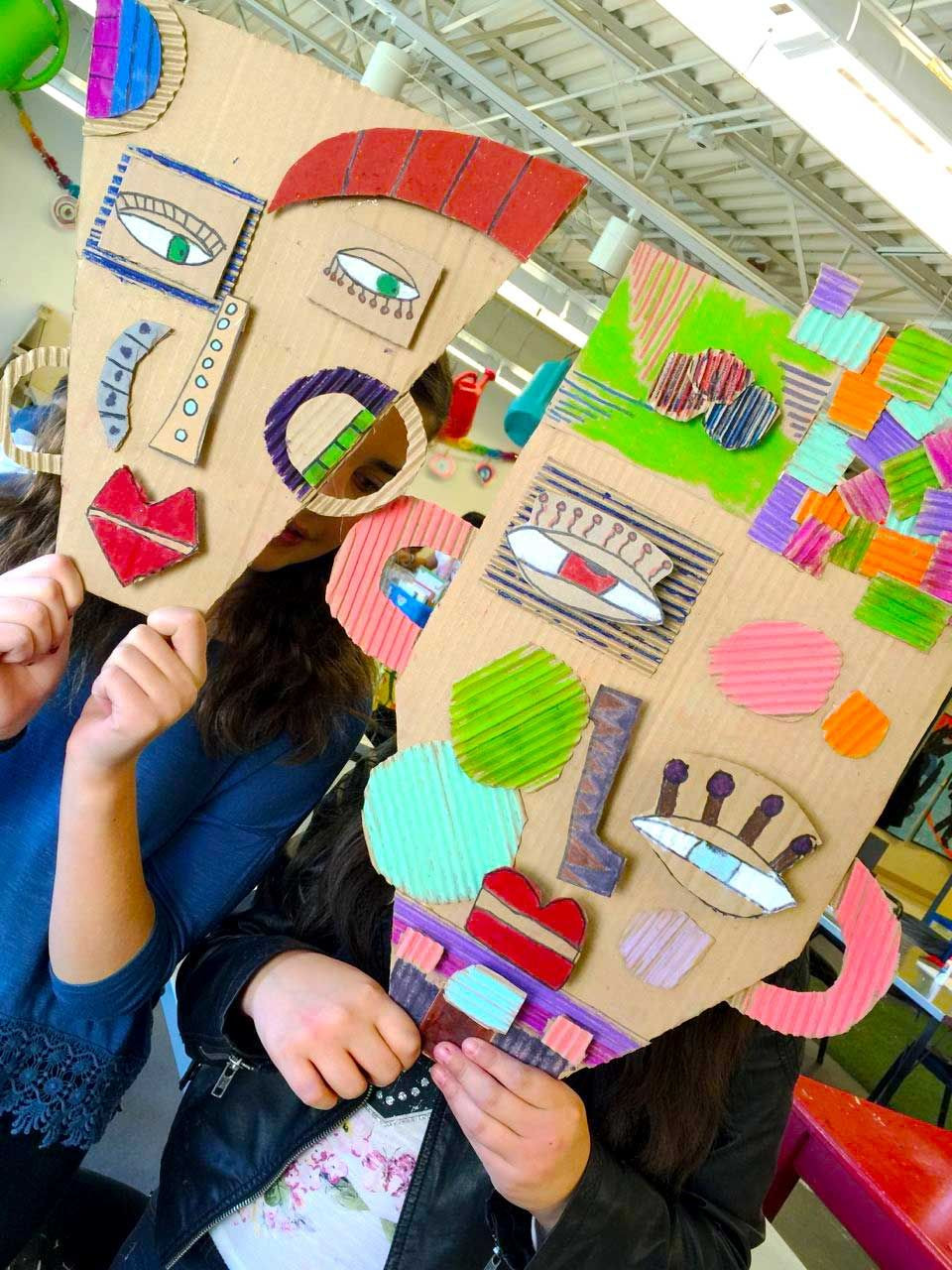 Fun Art Projects For Kids
 masks in the making blog