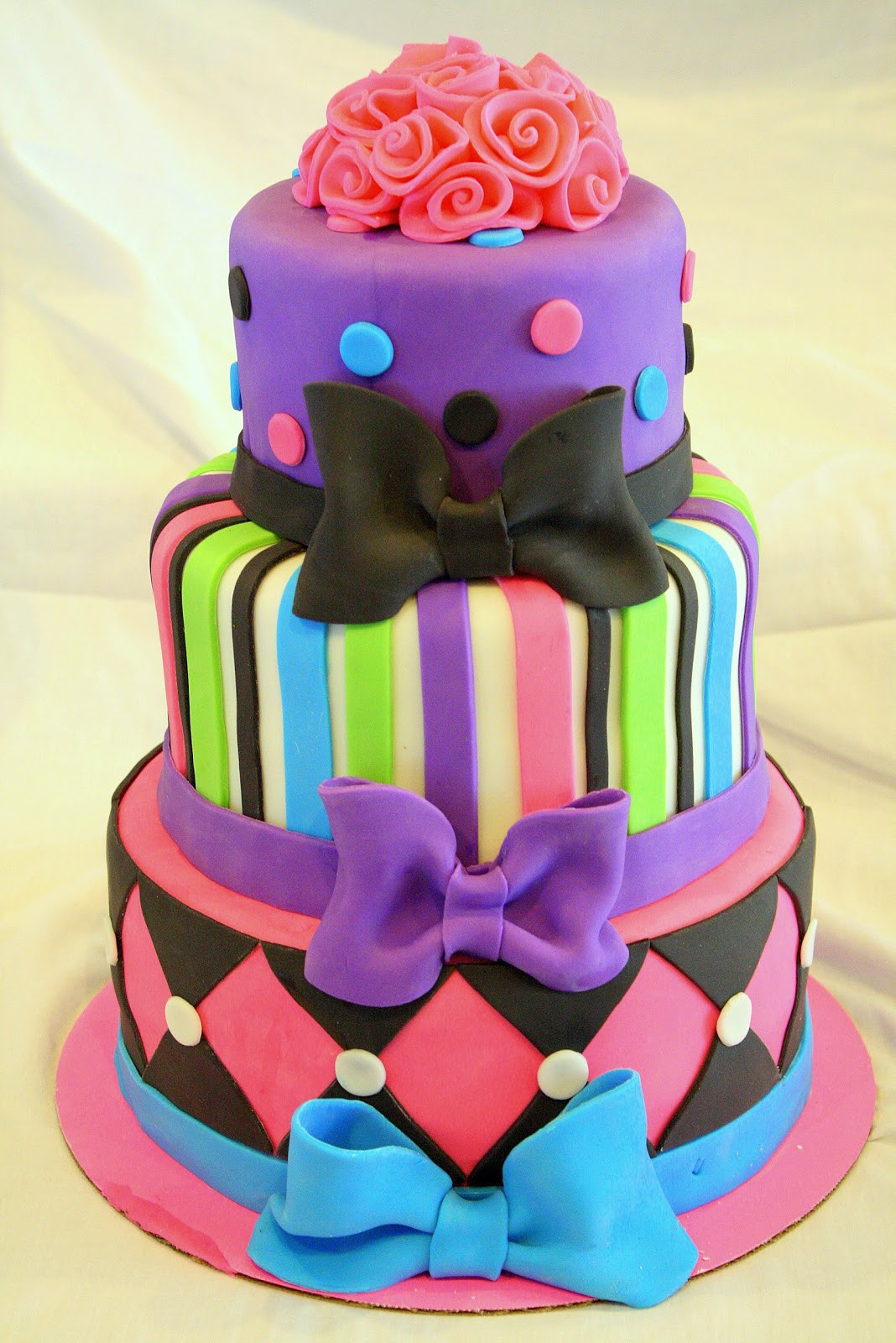 Fun Birthday Cakes
 Sweet & Sassy Cakes Bat Mitzvah Cake