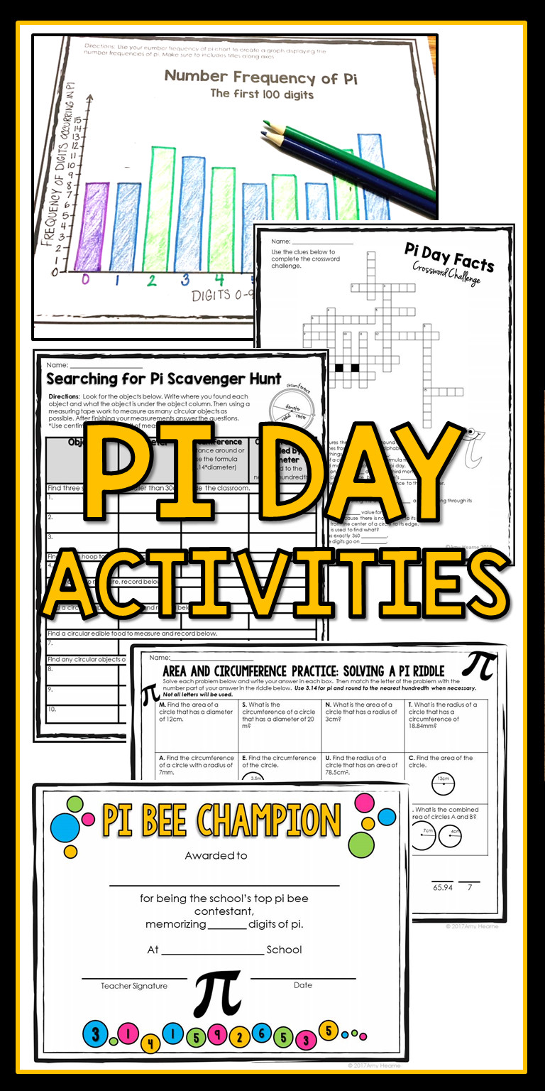 Fun Pi Day Activities For Middle School
 Pi Day Activities Bundle for Middle School Students