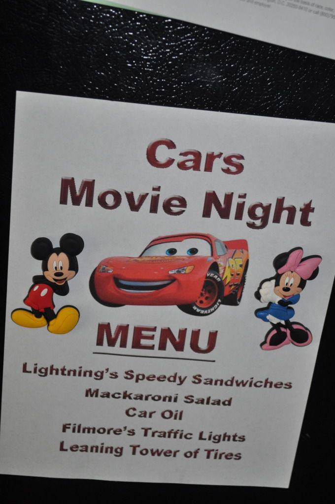Fun Saturday Night Dinner Ideas
 CUTEST IDEA for movie night Disney Movie w themed dinners