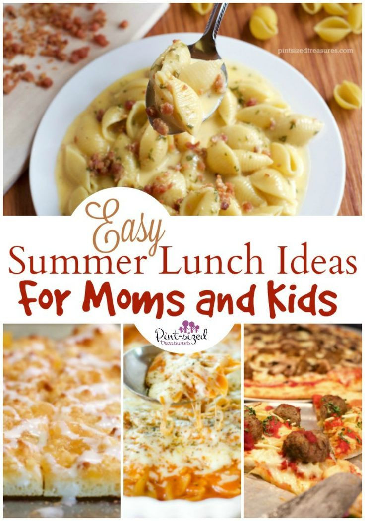 Fun Summer Dinners
 18 Crazy Easy Summer Lunch Ideas for Moms and Kids