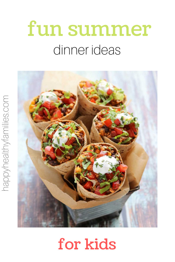 Fun Summer Dinners
 Happy Healthy Families Healthy Summer Dinner Recipes for