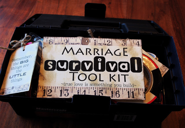 Funny Couples Gift Ideas
 Creative "Try"als Marriage Survival Tool Kit