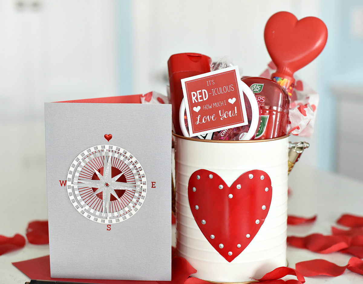 Funny Valentines Day Gift Ideas
 Cute Valentine s Day Gift Idea RED iculous Basket