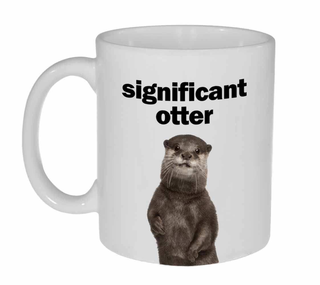 Funny Valentines Day Gifts
 Significant Otter Funny Valentine s Day Gift Coffee or Tea