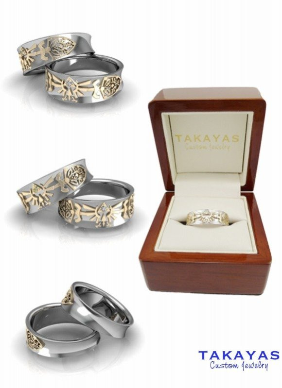 Gamer Wedding Rings
 Hey listen Propose to your game enthusiast partner with
