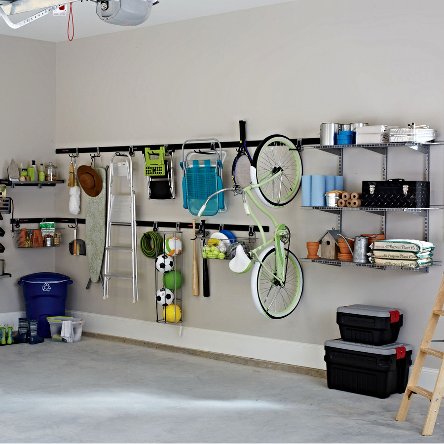 Garage Organization Service
 Give the t of organization This Rubbermaid FastTrack