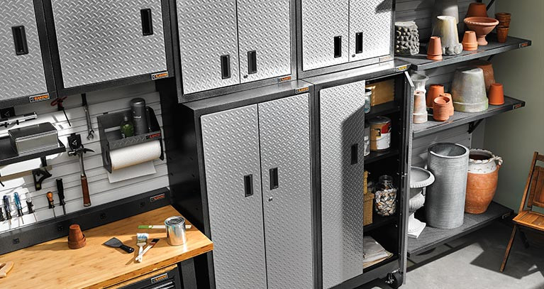 Garage Organization Systems
 Garage Storage Shelving Units Racks Storage Cabinets