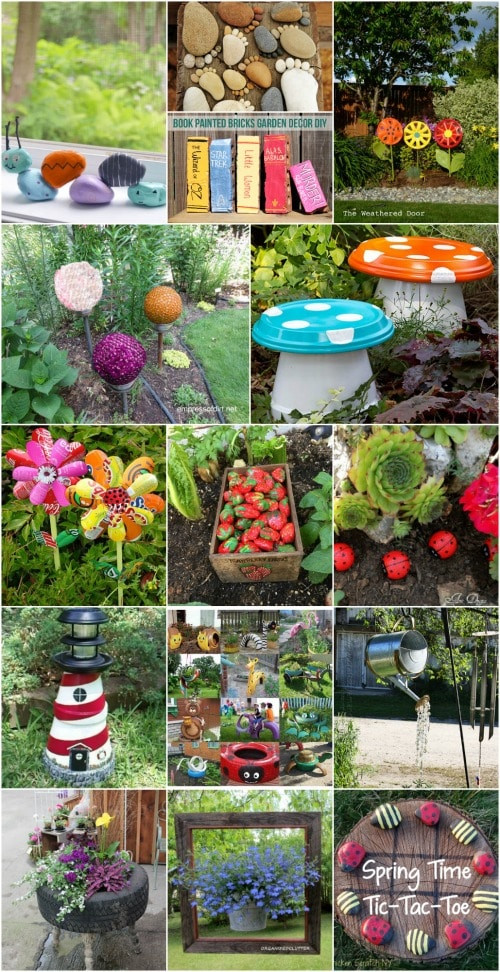 Garden Decor DIY
 30 Adorable Garden Decorations To Add Whimsical Style To