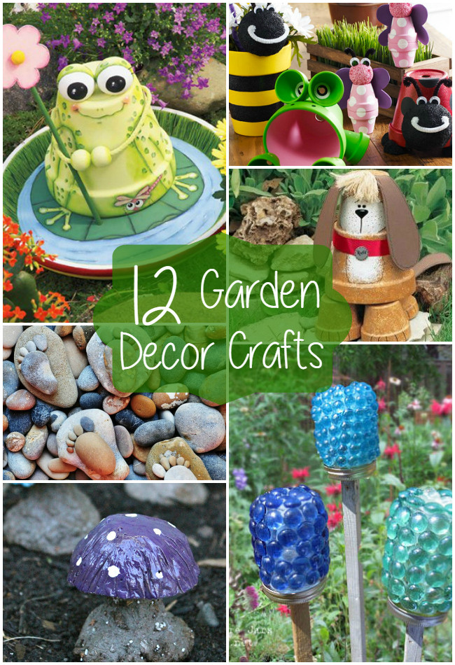Garden Decor DIY
 12 Garden Decor Crafts
