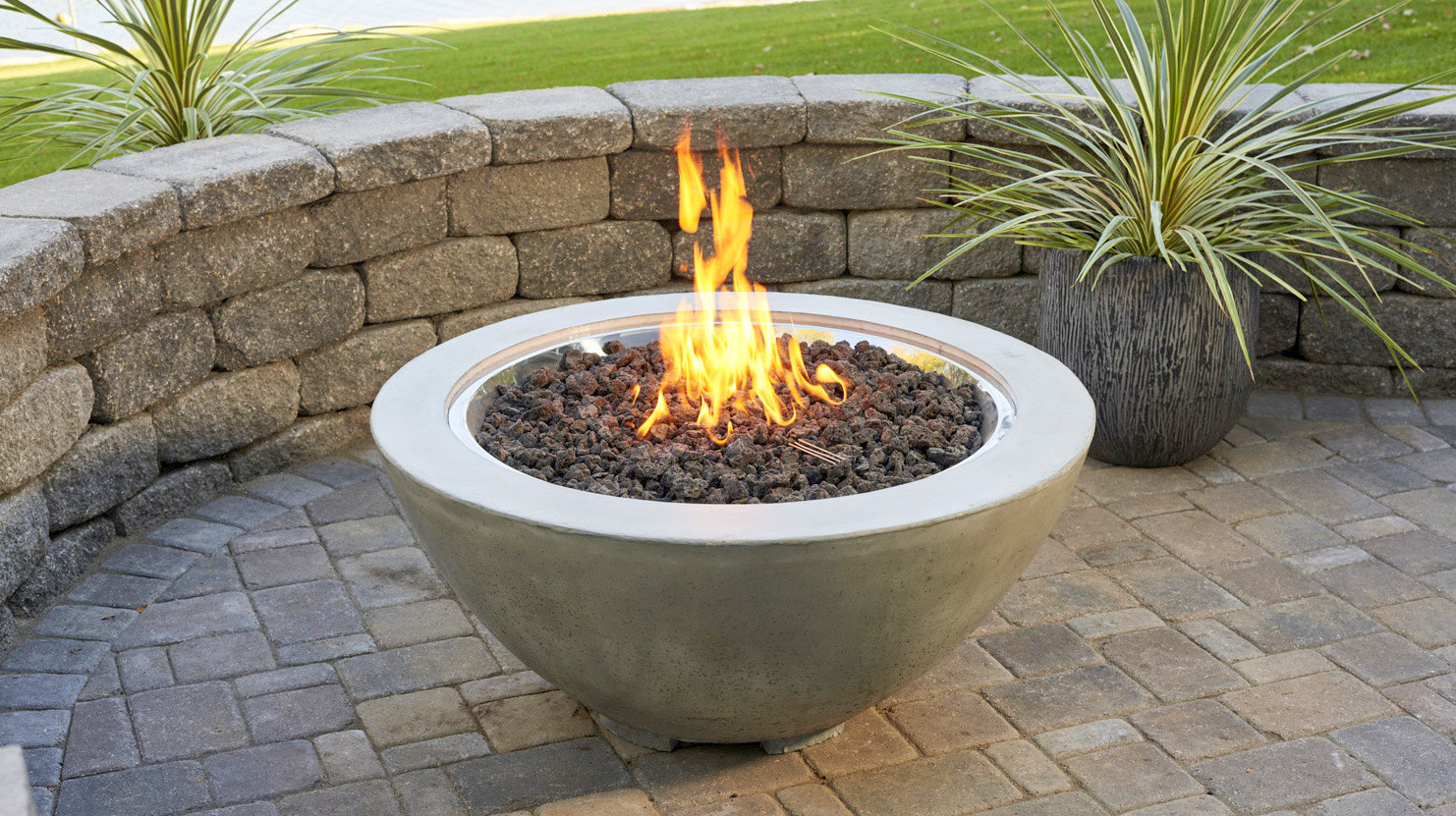 Gas Stone Fire Pit
 Buy Cove Bowl 30 Gas Fire Pit For Sale