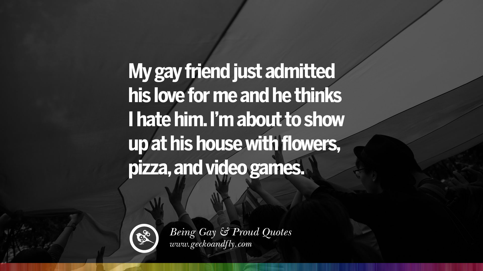 Gay Love Quotes For Him
 35 Quotes About Gay Pride Pro LGBT Homophobia and Marriage