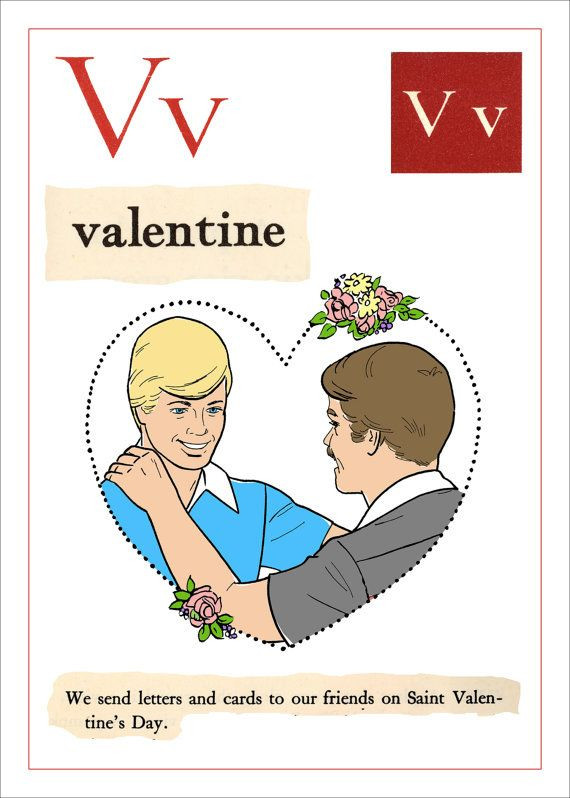 Gay Valentines Day Ideas
 20 Adorable LGBT Themed Valentines You Can Buy