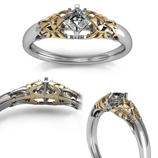 Geeky Wedding Rings
 18 of the Most Geeky Wedding Rings Linked for Life