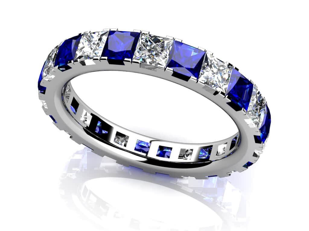 Gemstone Eternity Rings
 Diamond Eternity Rings & Bands