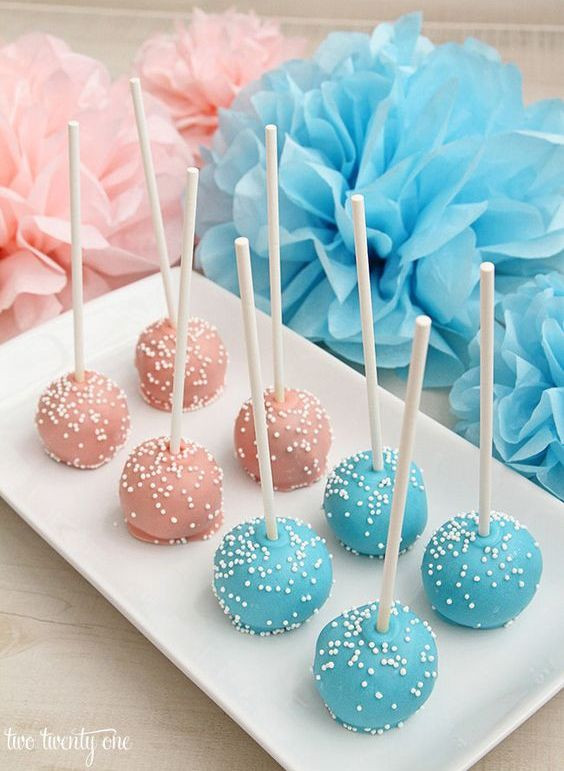 Gender Reveal Desserts
 31 Fun And Sweet Gender Reveal Party Ideas Shelterness