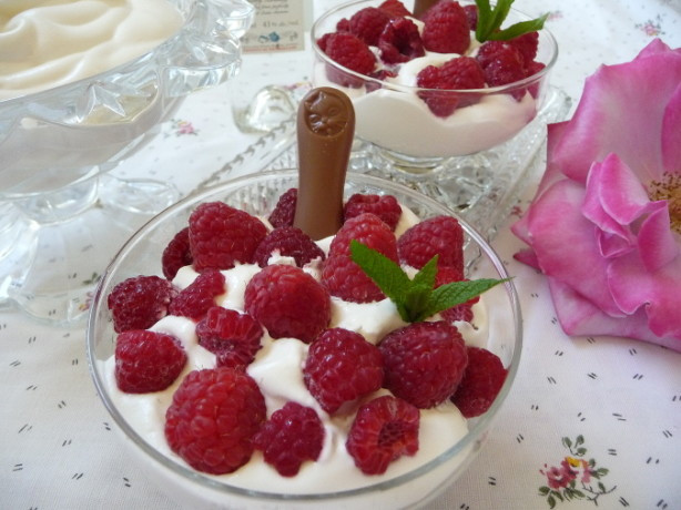 German Desserts List
 Blushing Maid German Raspberry Dessert Recipe Food
