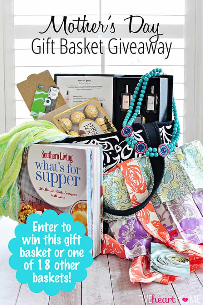 Gift Basket Giveaway Ideas
 Mother’s Day Gift Basket Giveaway