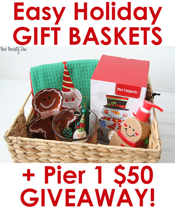 Gift Basket Giveaway Ideas
 December 2013 Two Twenty e