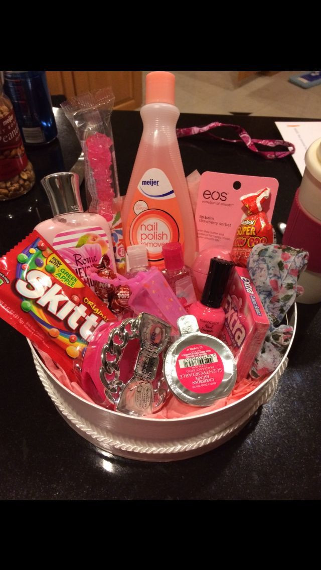 Gift Basket Ideas For Friends Birthday
 I made this color themed basket for my best friend a 16th