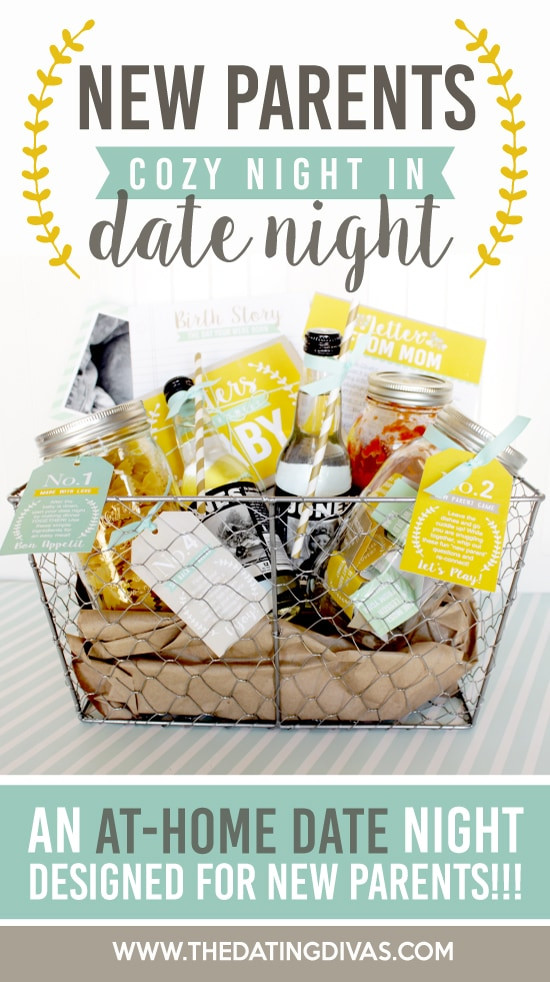 Gift Basket Ideas For Parents
 New Parents Date Night