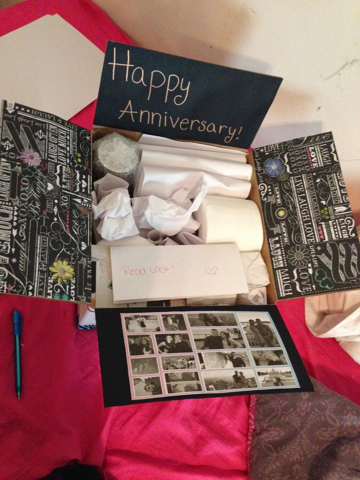 Gift Ideas For 1 Year Anniversary
 Our Crazy Unpredictable Life Care Packages