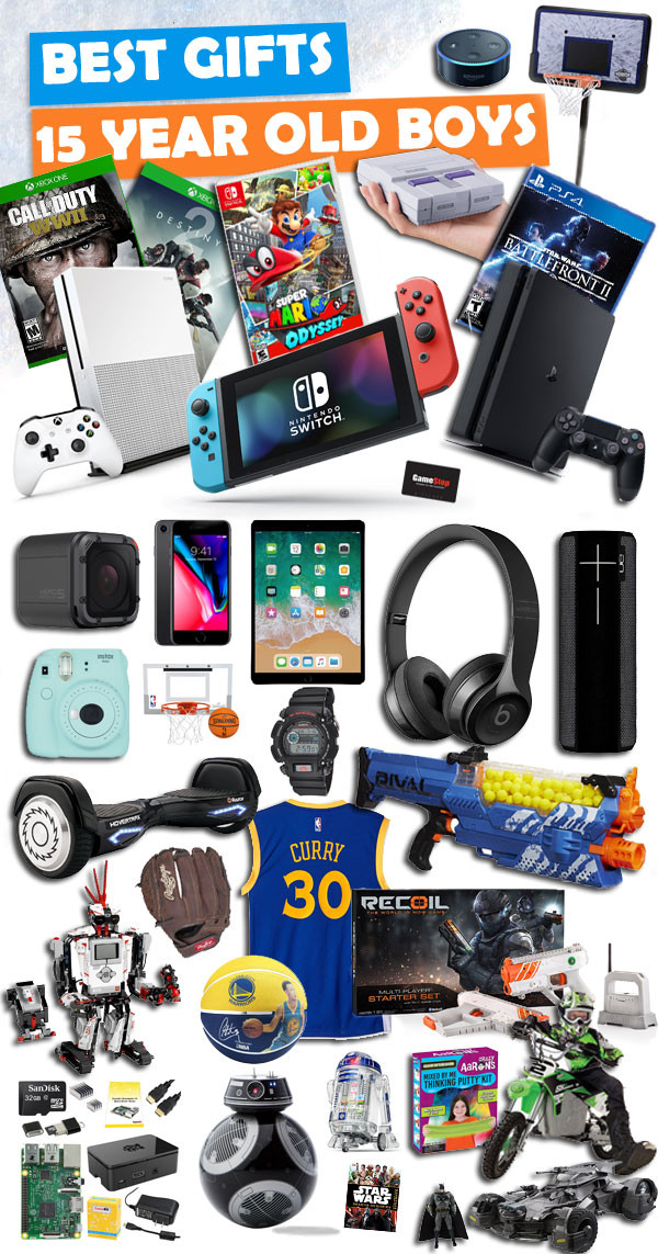 Gift Ideas For 12 Year Old Boys
 Gifts for 15 Year Old Boys