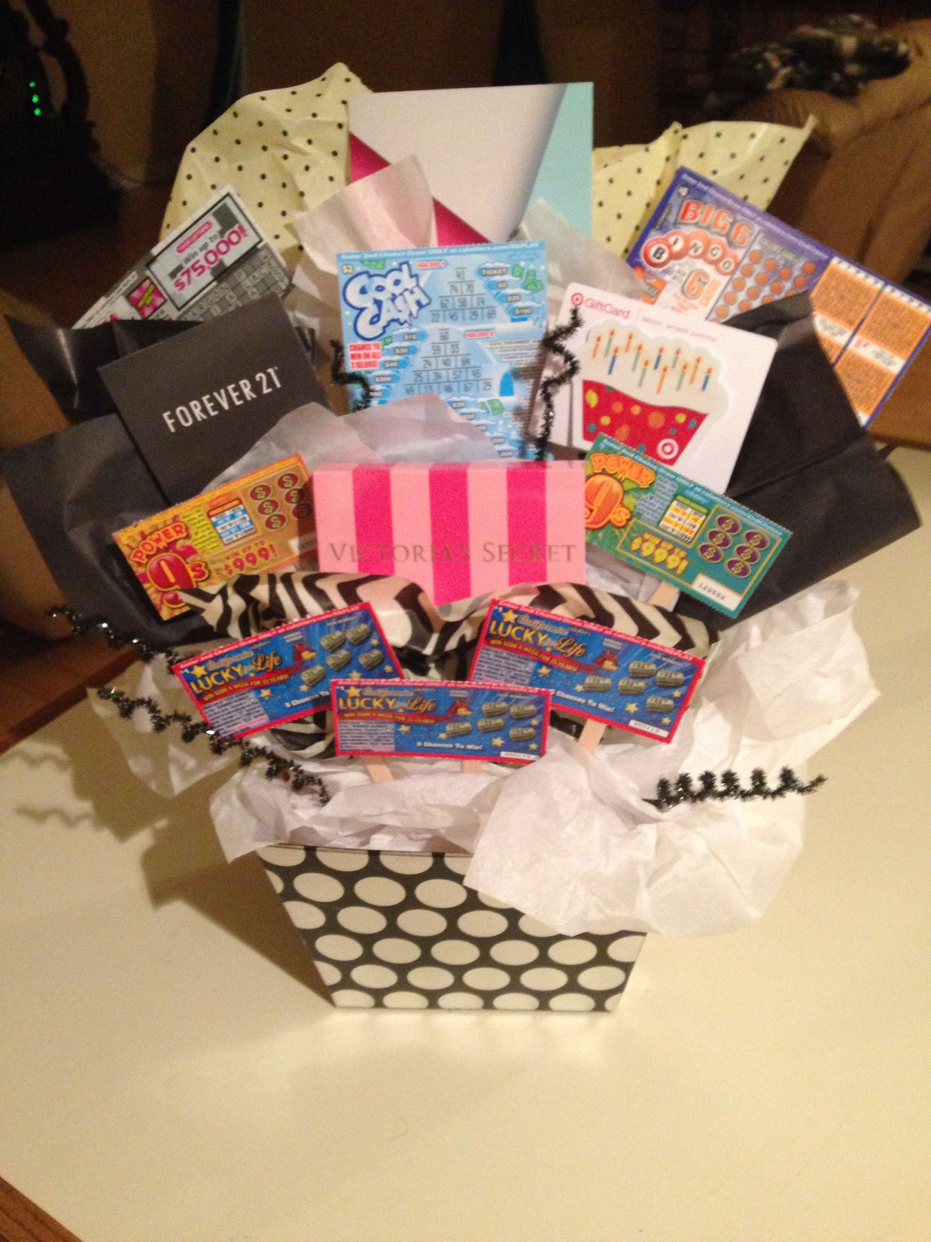 Gift Ideas For 18Th Birthday
 Made for my sisters 18th birthday …