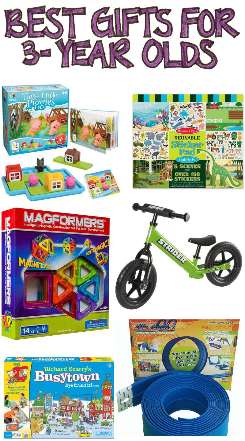 Gift Ideas For 3 Year Old Boys
 Best Gifts for 3 Year Olds Gift ideas