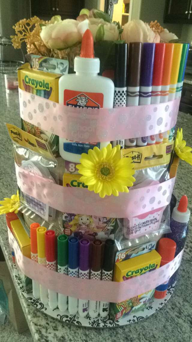 Gift Ideas For 4 Year Old Girls
 school supply cake DIY Projects Ideas