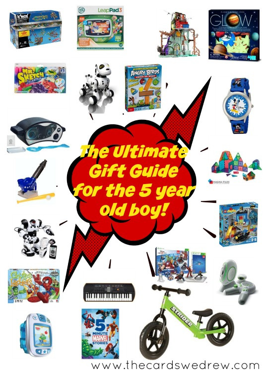 Gift Ideas For 5 Year Old Boys
 The Ultimate Gift Guide for the 5 Year Old Boy The Cards