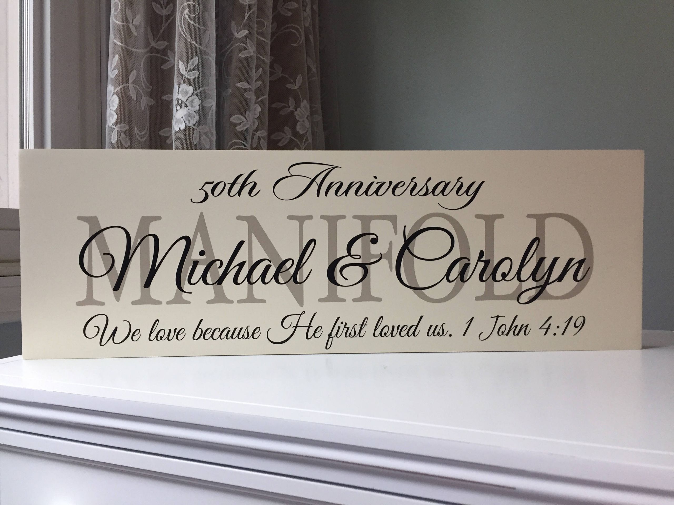 Gift Ideas For 50Th Wedding Anniversary For Parents
 50th Wedding Anniversary Gifts for Parents Gift Ideas party
