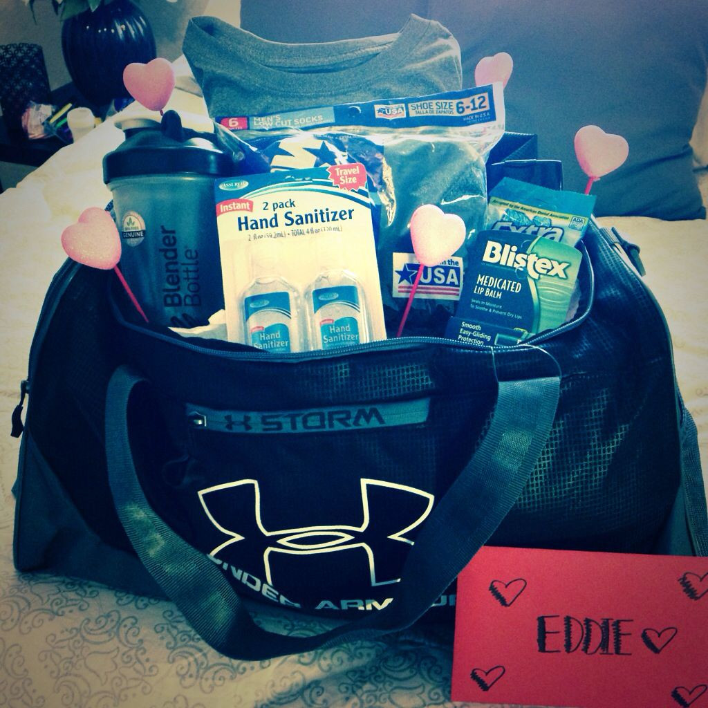 Gift Ideas For Athletic Boyfriend
 my boyfriend s valentine t gym bag with his