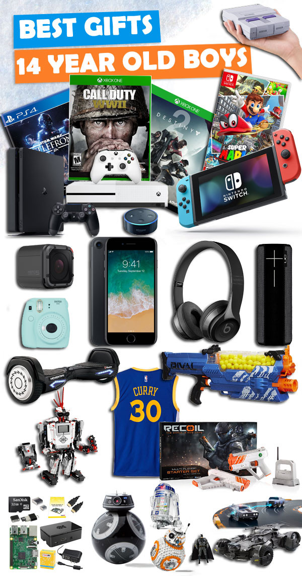 Gift Ideas For Boys Age 14
 Gifts For 14 Year Old Boys