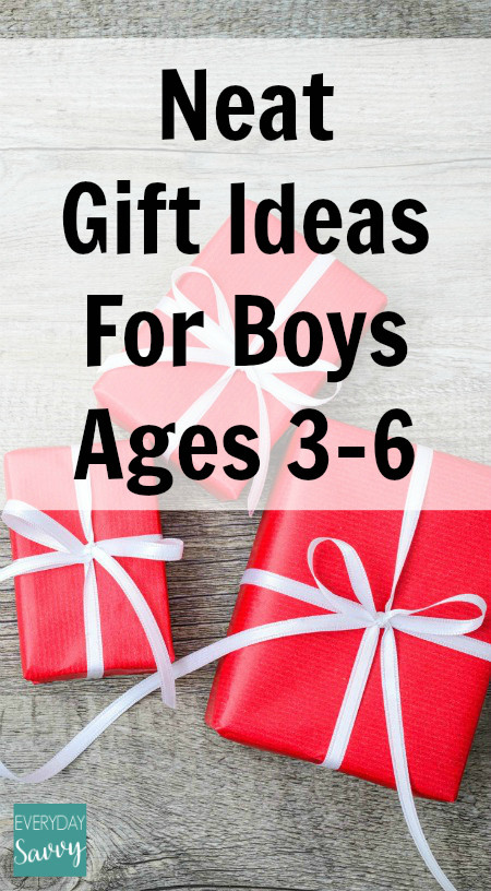 Gift Ideas For Boys Age 5
 Neat Gift Ideas for Boys Ages 3 4 5 & 6