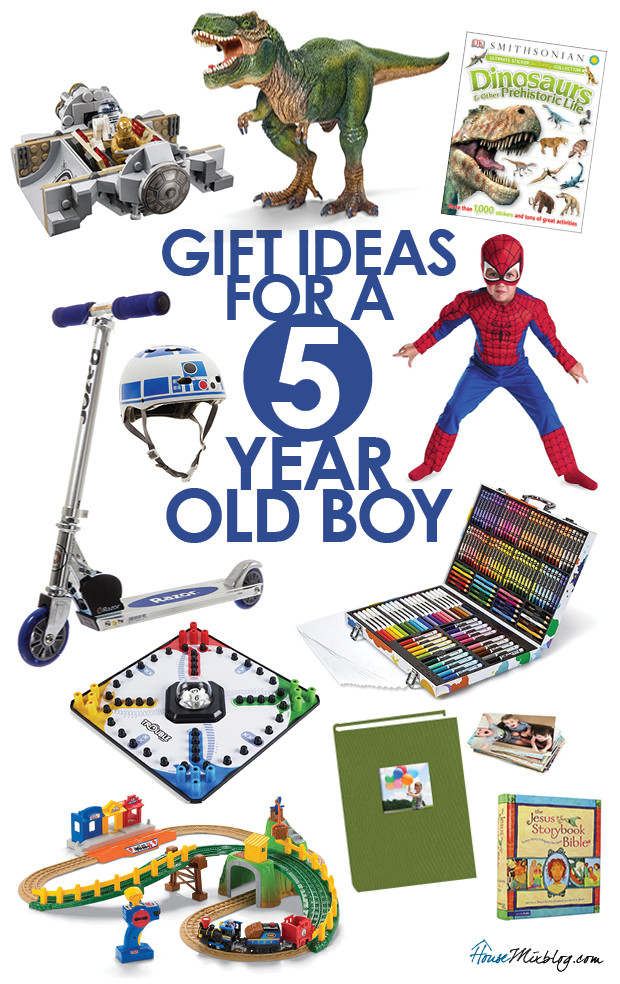 Gift Ideas For Boys Age 5
 Toys for a 5 year old boy
